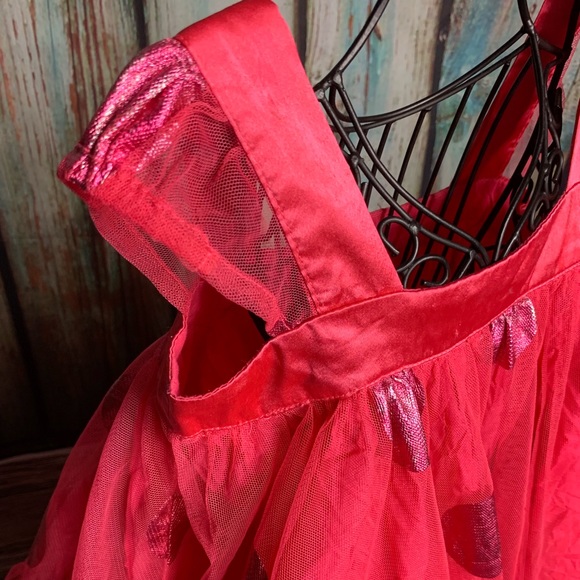 GapBaby Girl Twirly PinkShimmery Dotted TulleDress - Picture 3 of 8